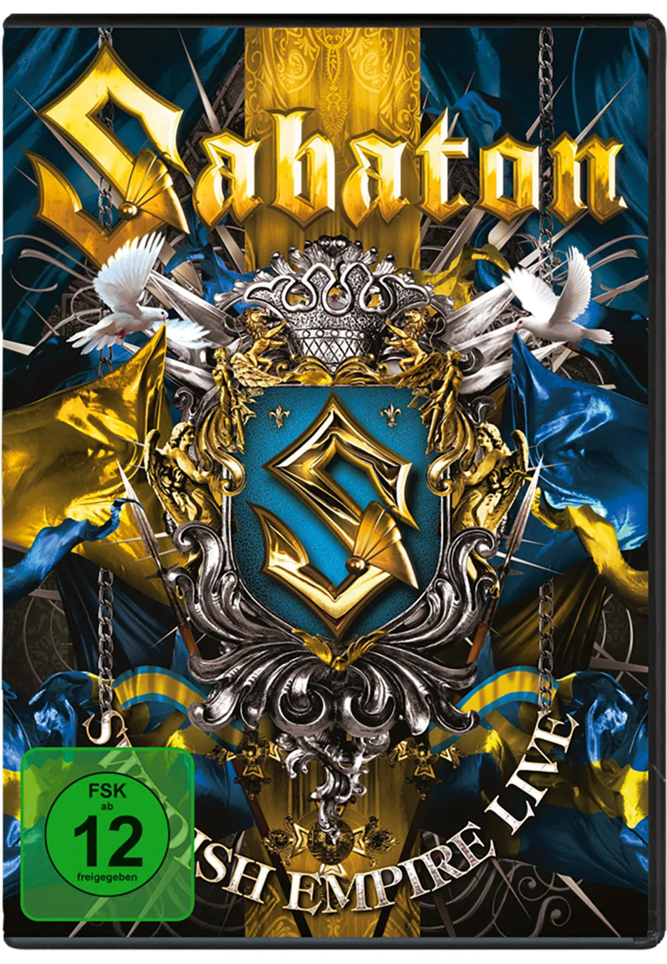 Sabaton Swedish Empire Live 2 DVD live power metal