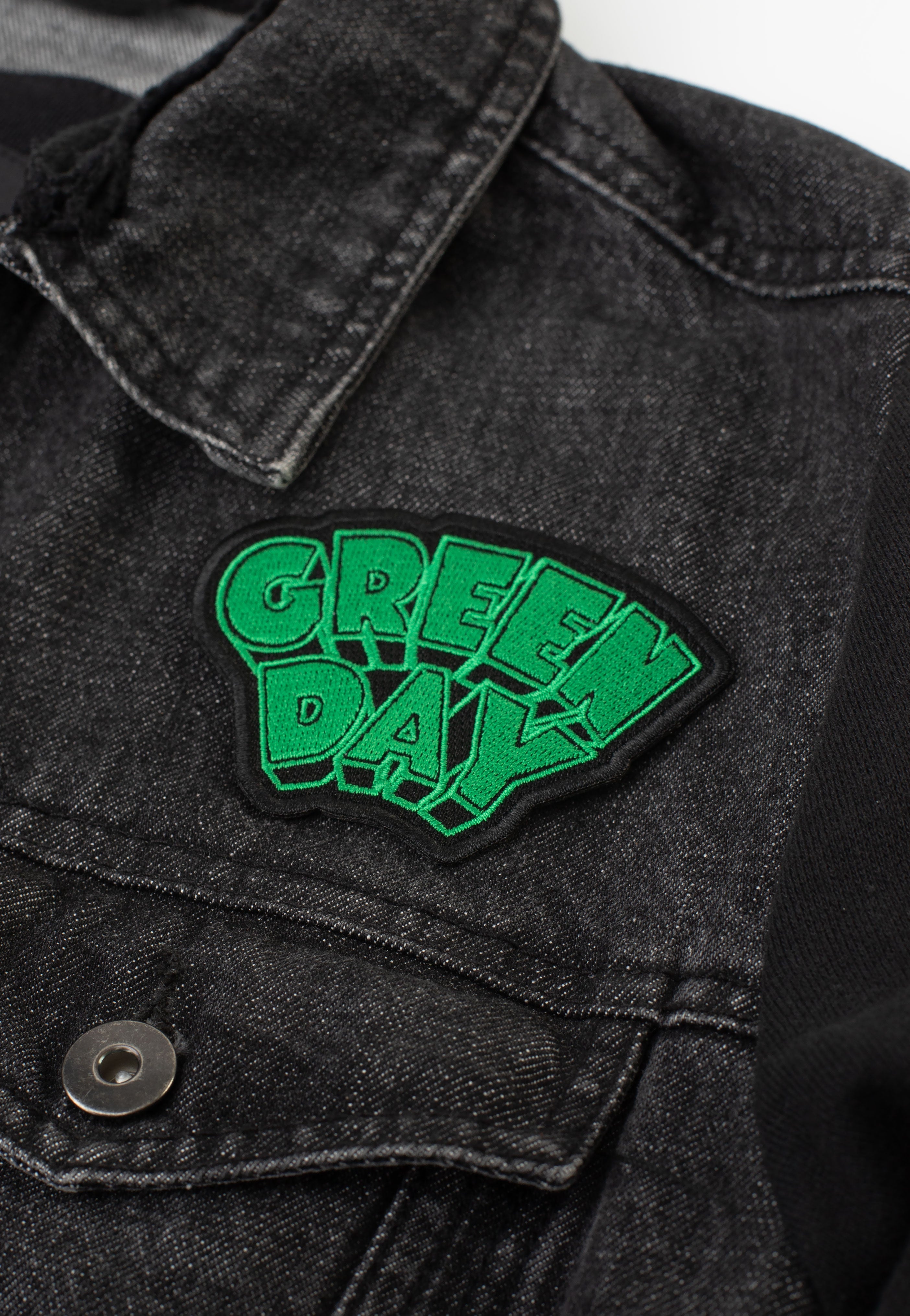 Green Day Dookie Logo Patch toppa onesize nero verde