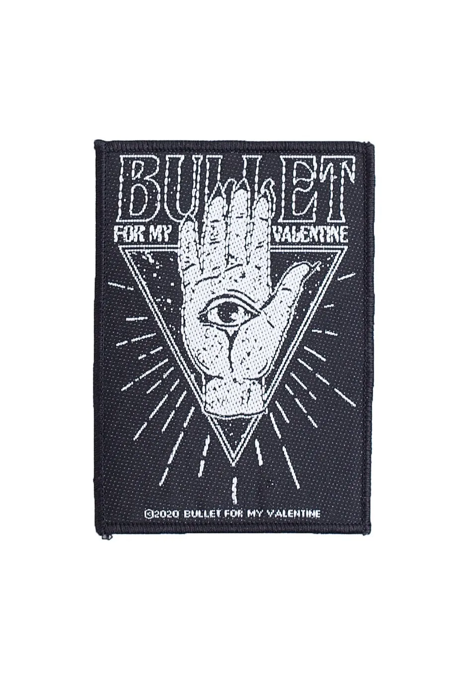 Bullet For My Valentine All Seeing Eye patch nera onesize