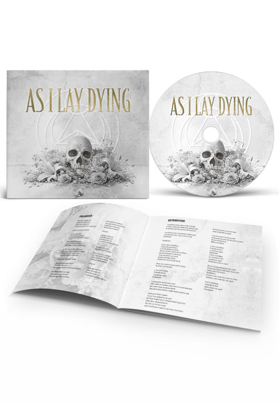 As I Lay Dying Digipak CD metalcore melodico