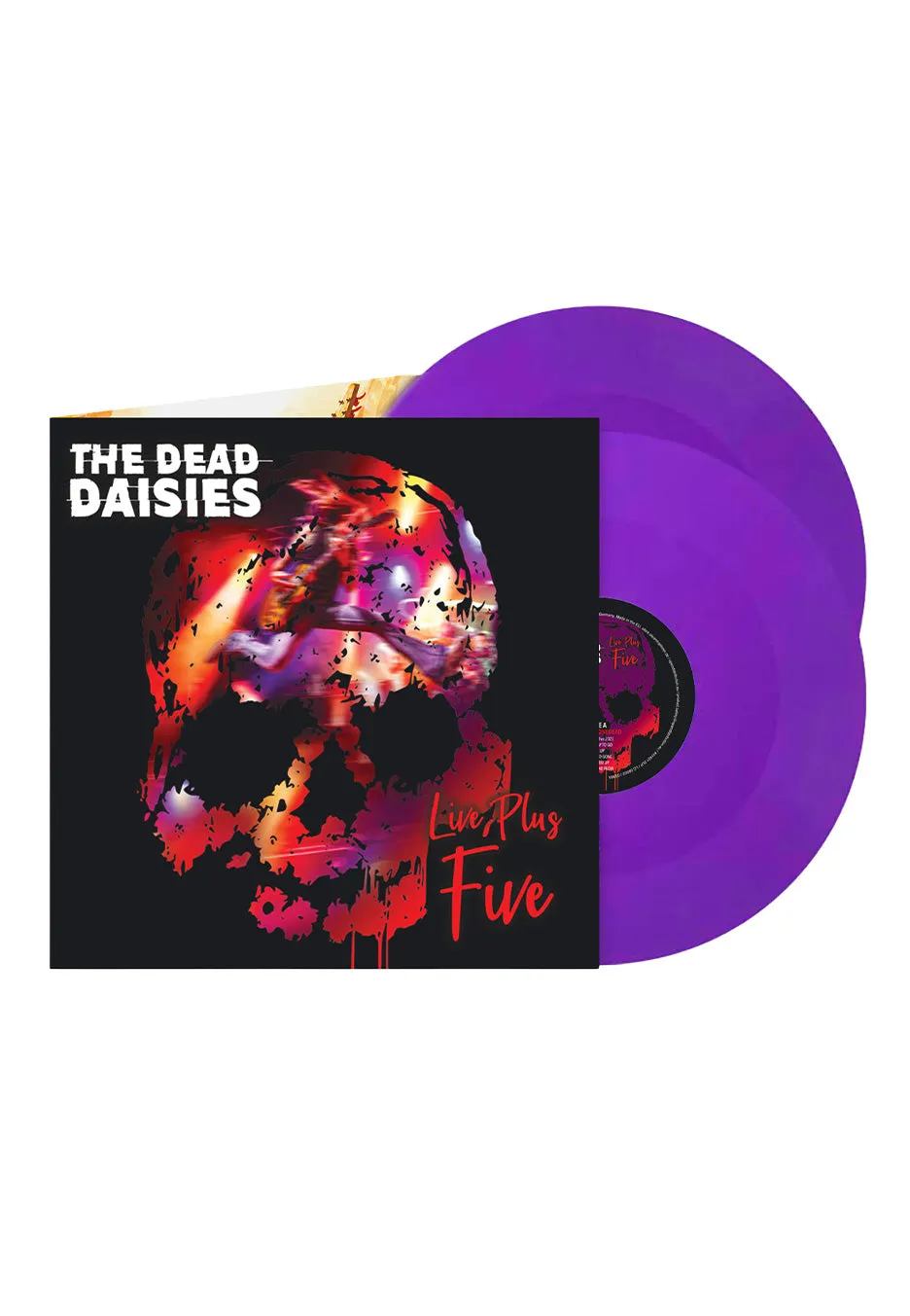 The Dead Daisies Live Plus Five vinile 2 LP viola limitato