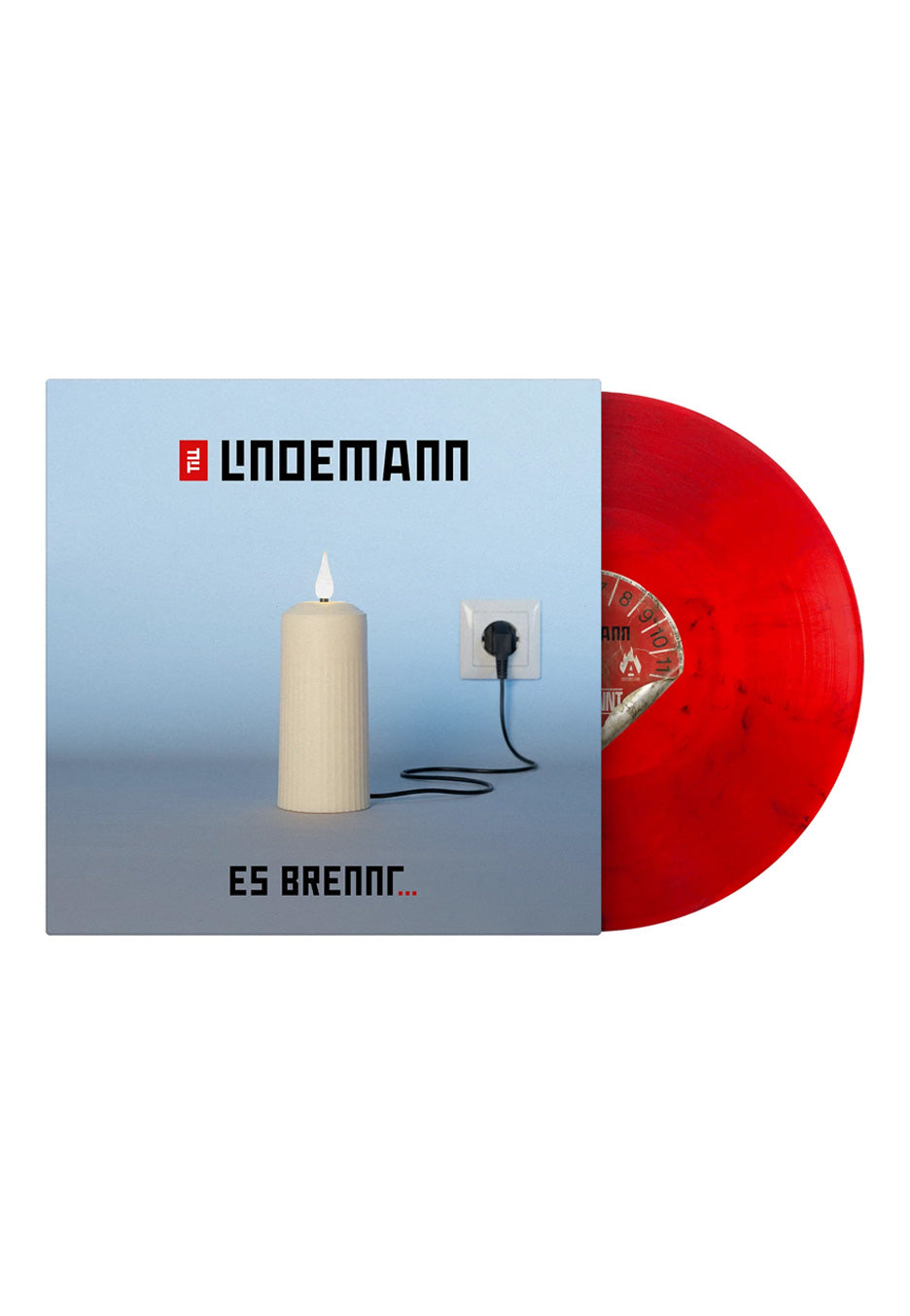 Till Lindemann Es Brennt vinile LP red smoke limitato