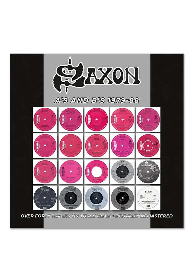 Saxon A's And B's 1979-88 triplo CD hard rock