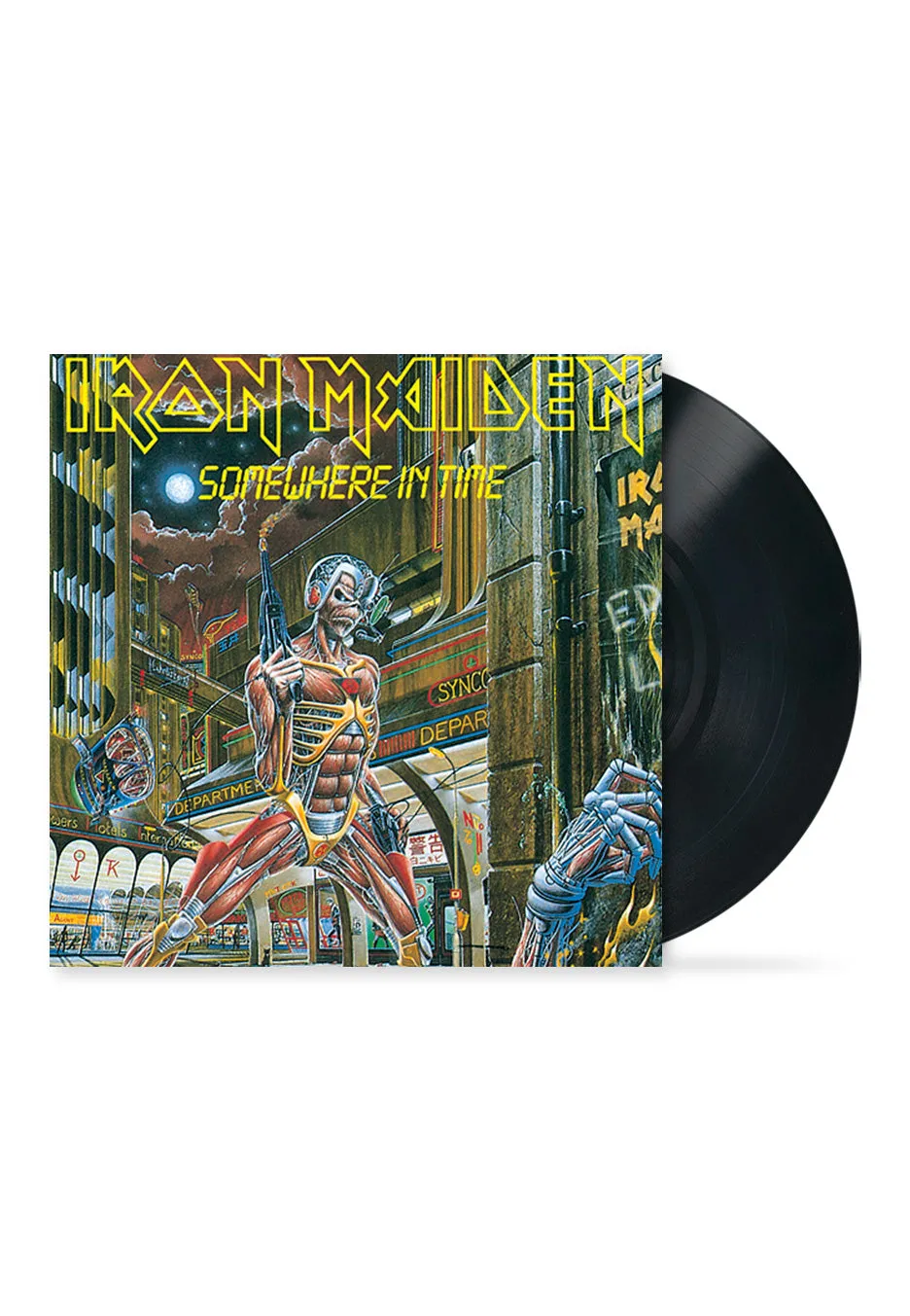 Iron Maiden Somewhere In Time vinile LP heavy metal