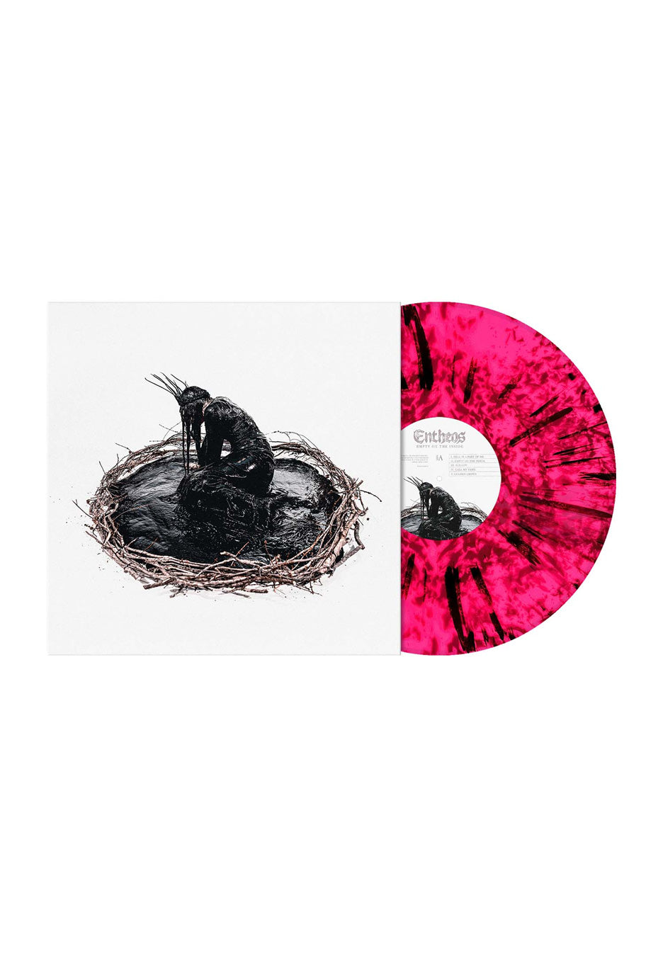 Entheos Empty On The Inside vinile rosa neon limitato