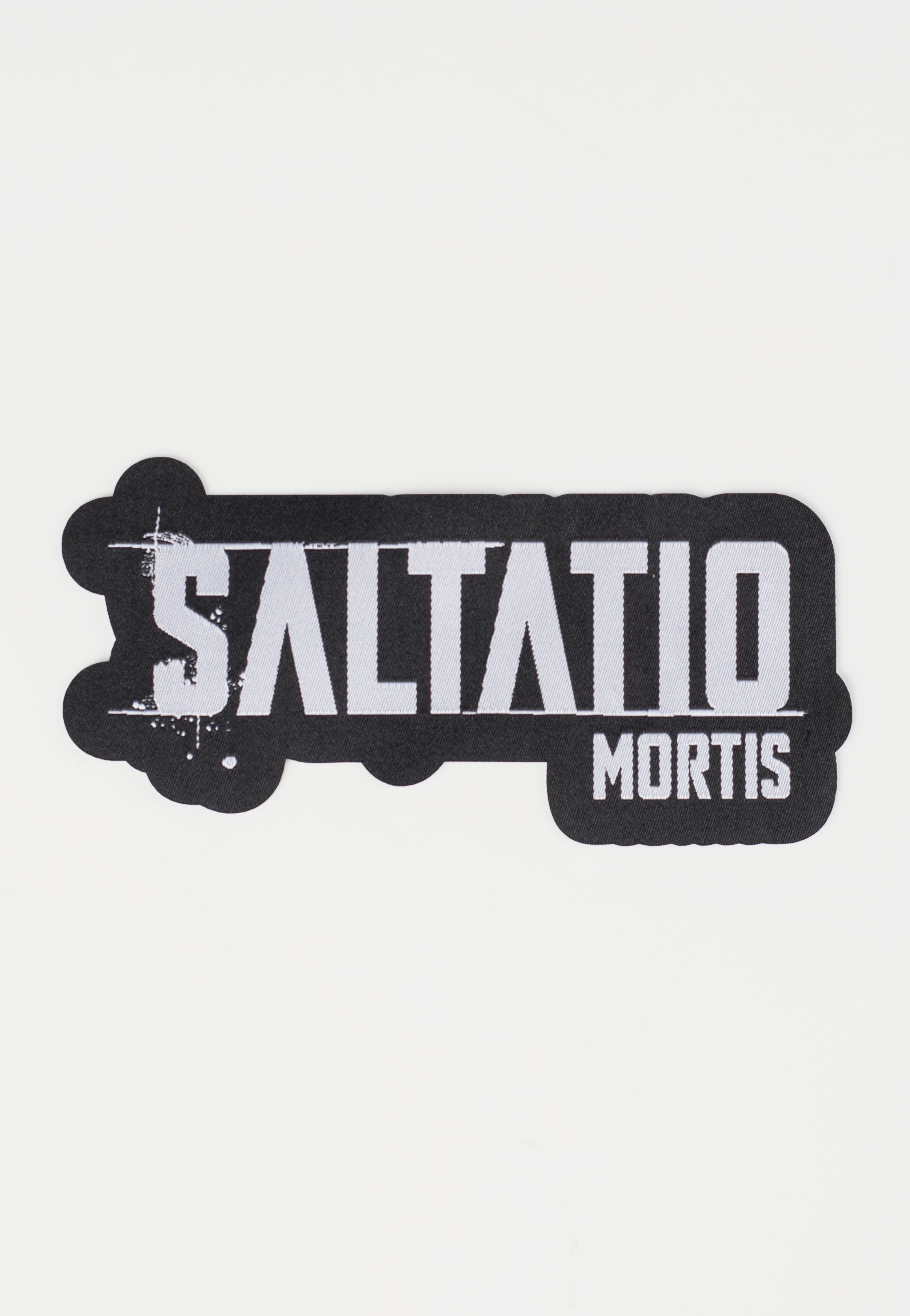 Saltatio Mortis Logo Die Cut patch nera onesize