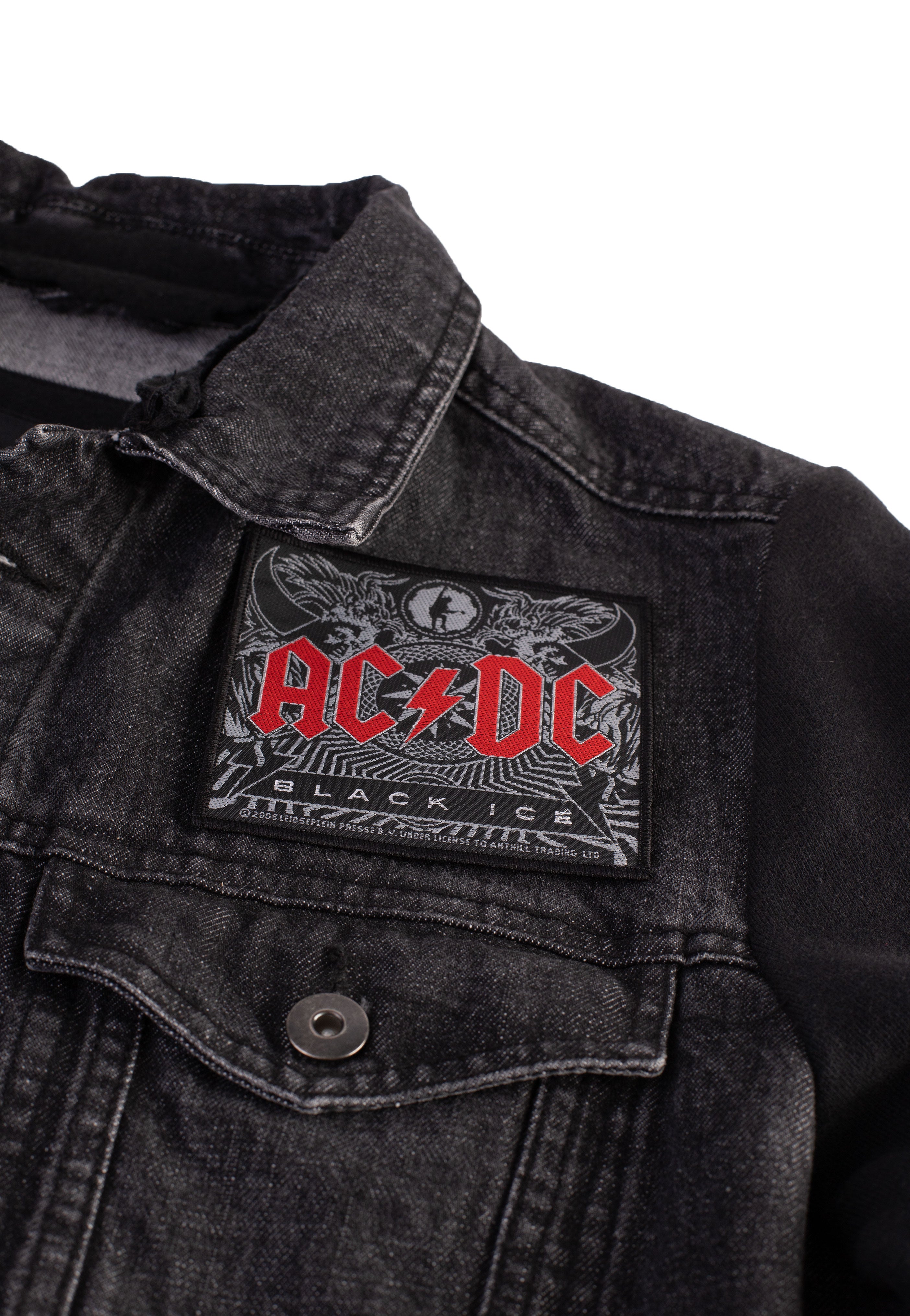 AC/DC Black Ice Patch Nero Hard Rock