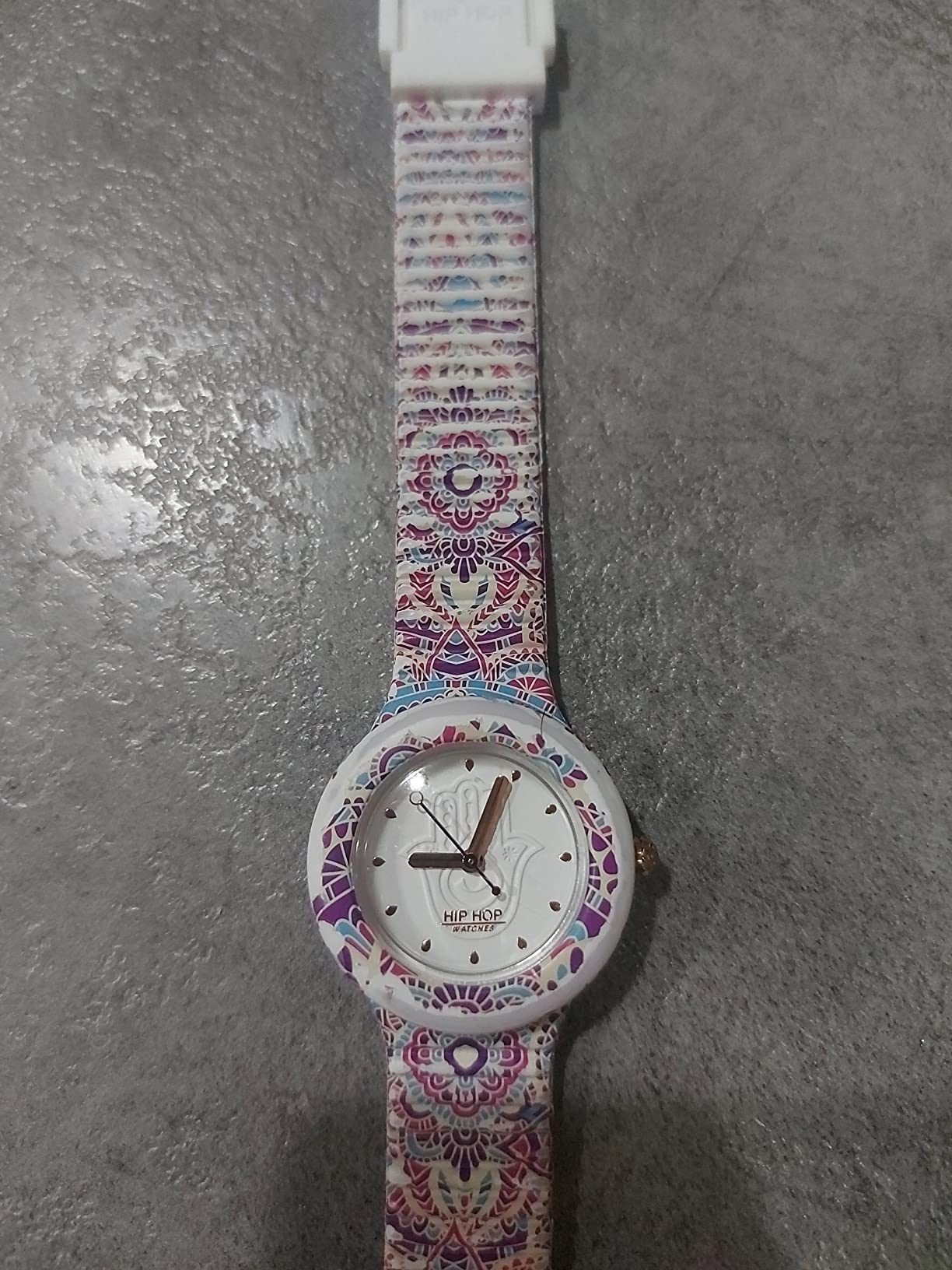 Hip Hop HERO 32 Mandala Orologio Donna Blu-Rosso HWU1040