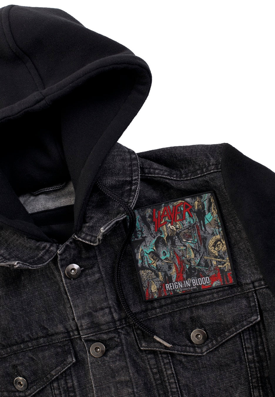 Slayer Reign In Blood patch toppa multicolore thrash