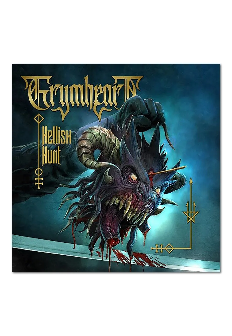 Grymheart Hellish Hunt CD fisico melodic metal