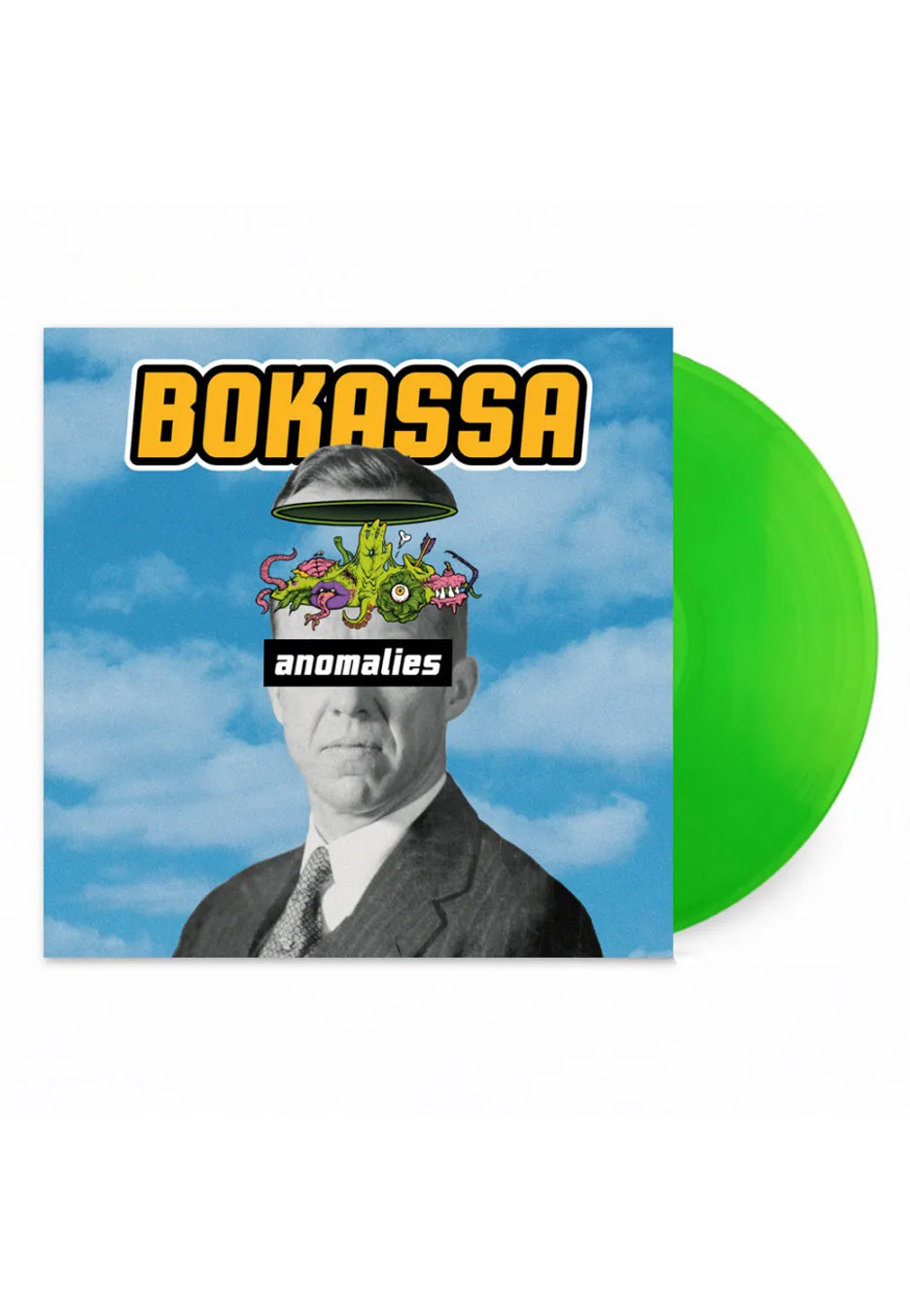 Bokassa Anomalies vinile LP verde neon limitato