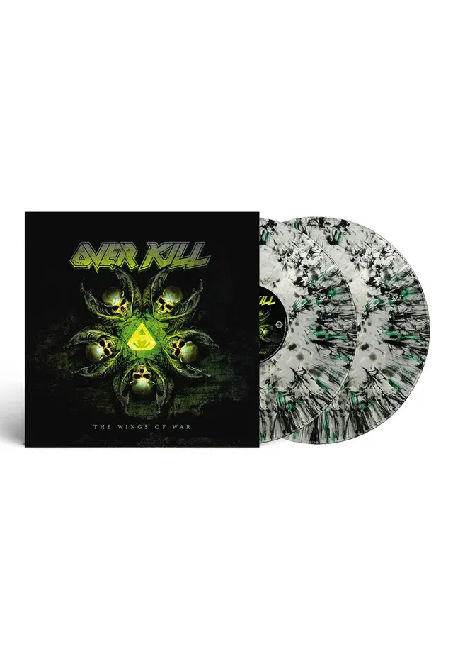 Overkill The Wings Of War doppio vinile LP colorato clear limited