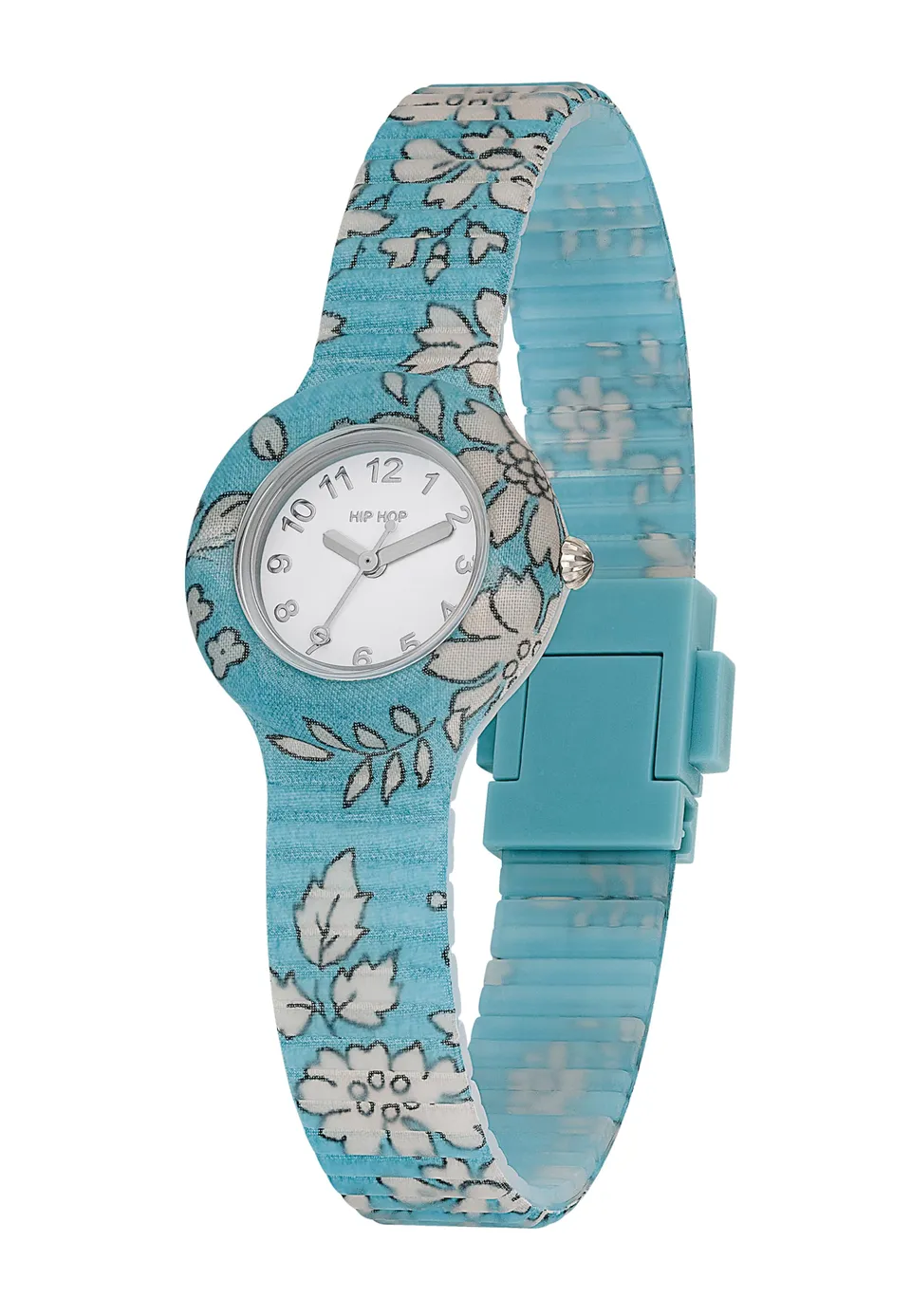 Hip Hop Winter Blossom orologio donna azzurro Liberty 28 mm