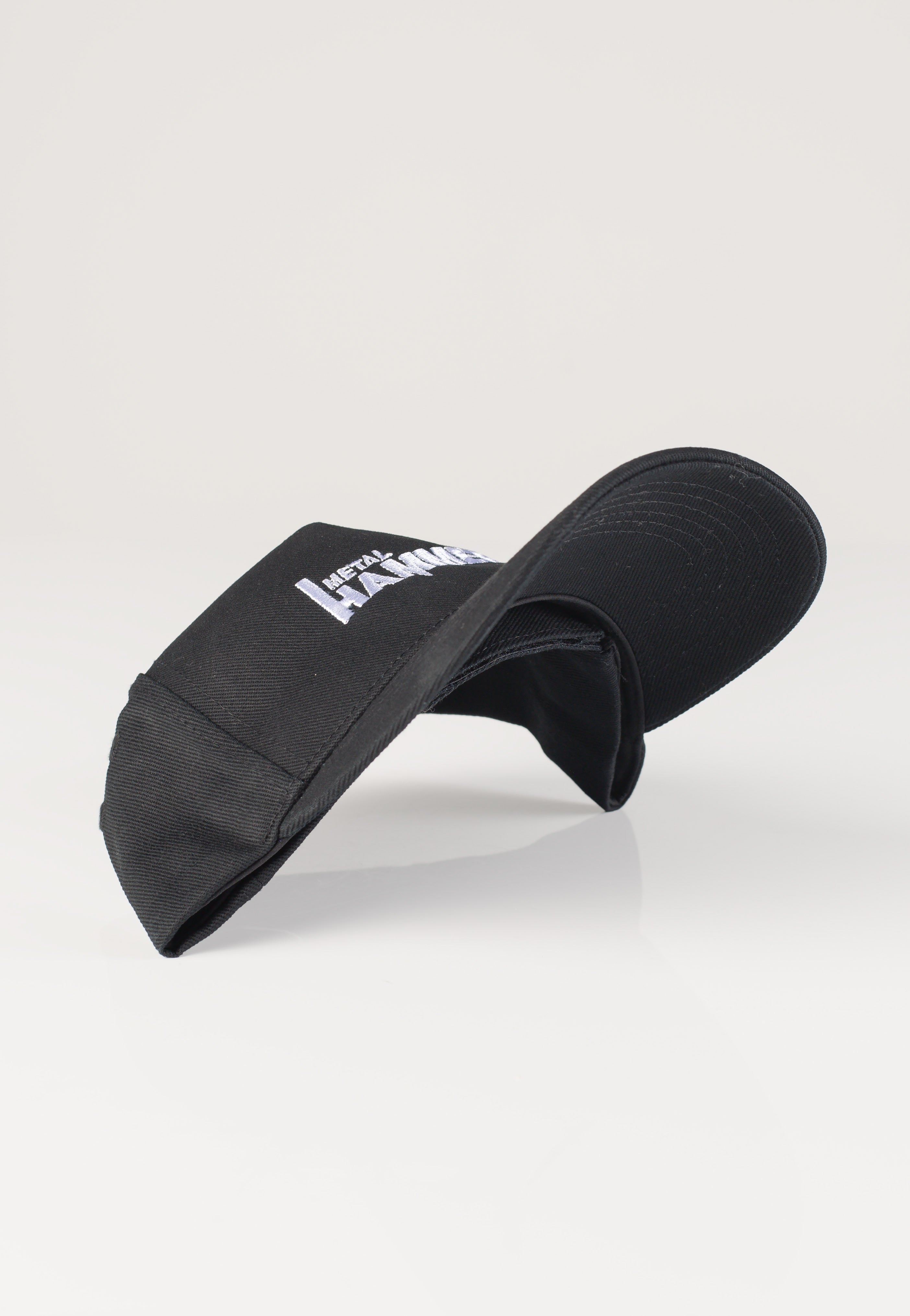 Metal Hammer Logo Cap cappellino nero strapback taglia unica