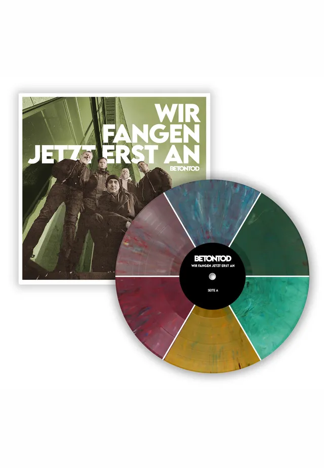 Betontod Wir Fangen Jetzt Erst An Vinile LP Splatter Limitato