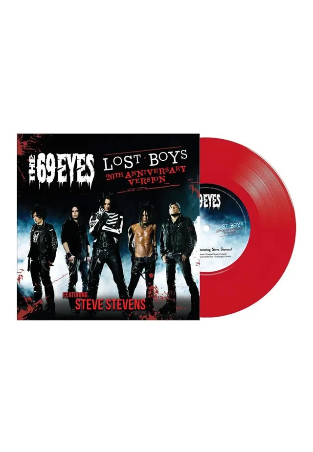The 69 Eyes Lost Boys 20th Anniversary singolo 7 pollici rosso