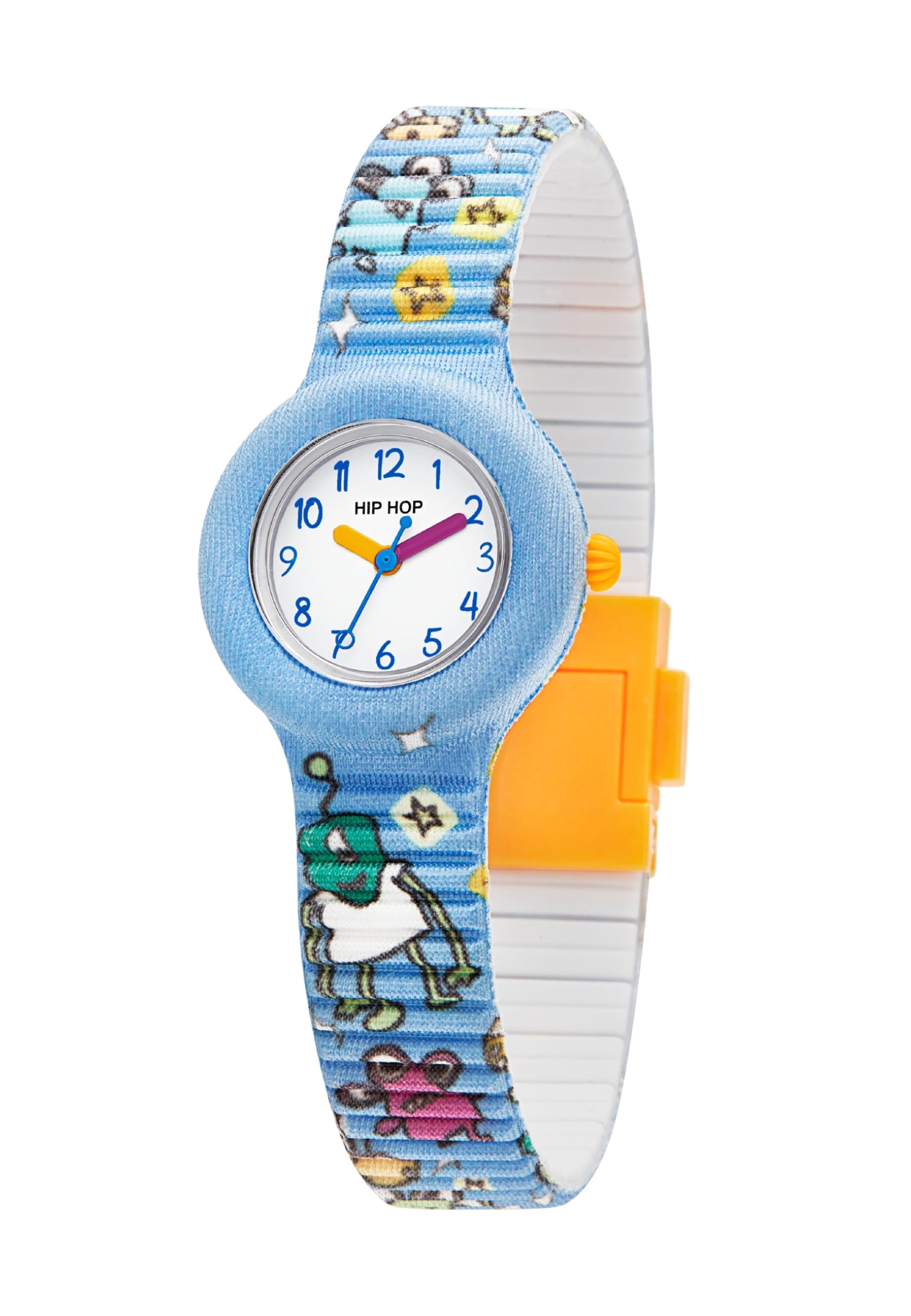 Hip Hop Kids Fun Aliens orologio bambino silicone 28 mm