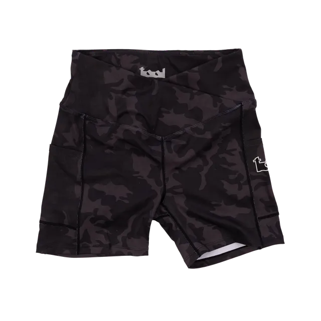 Tool Lateralus Camo shorts bici donna nero Large