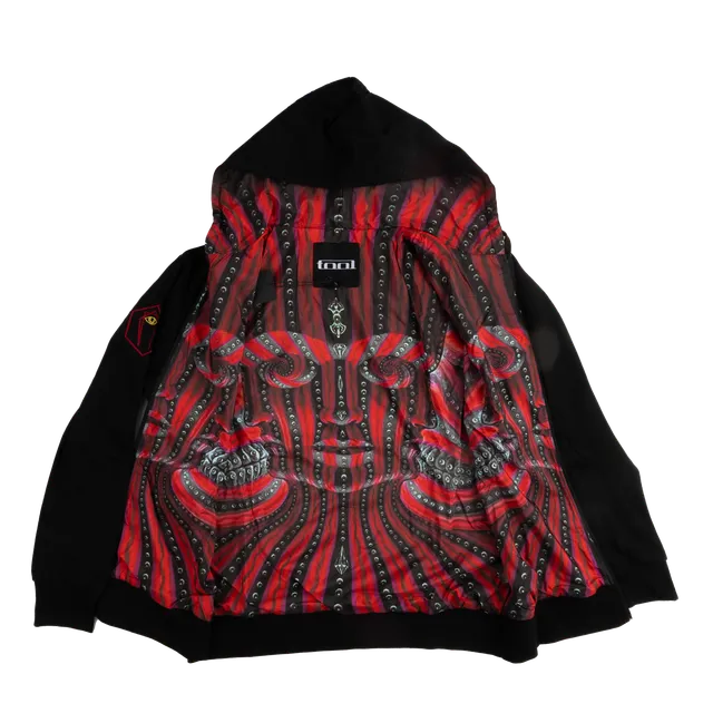 Tool Army 10,000 Days Felpa zip rossa taglia L