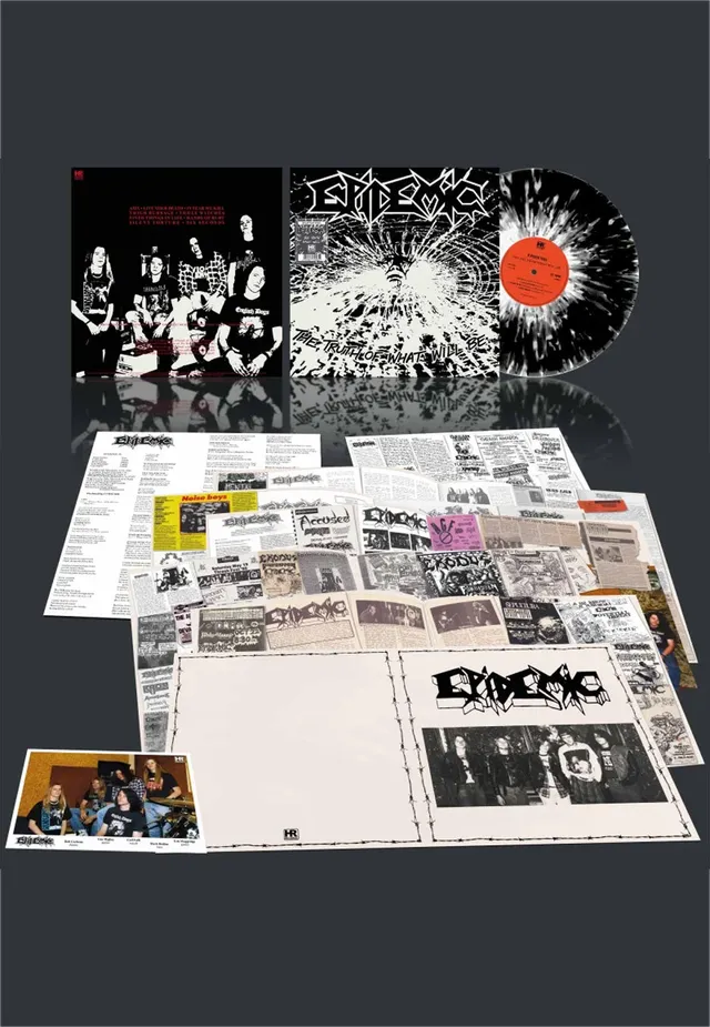 Epidemic The Truth Of What Will Be Vinile LP splatter limitato