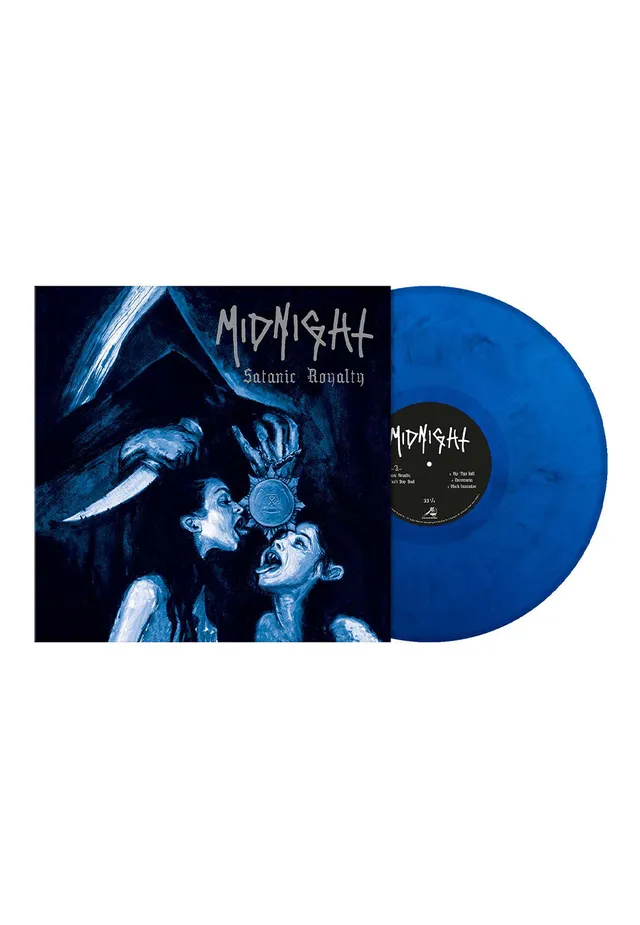 Midnight Satanic Royalty vinile blu smoke 15° anniversario