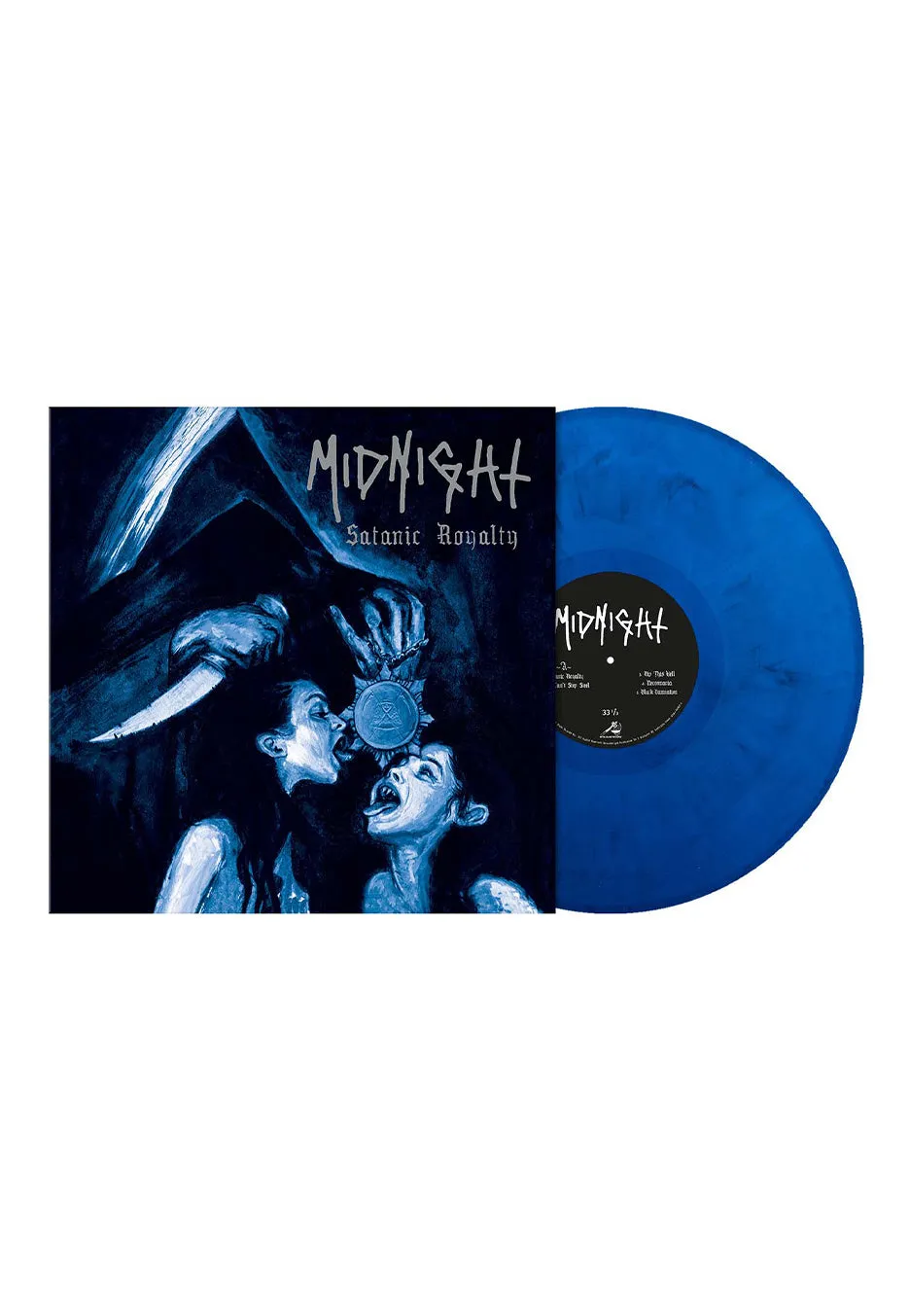 Midnight Satanic Royalty vinile blu smoke 15° anniversario