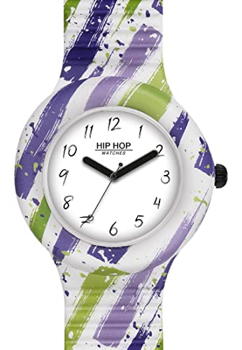 Hip Hop Hero 32 Spring Paint orologio donna lavanda 32 mm
