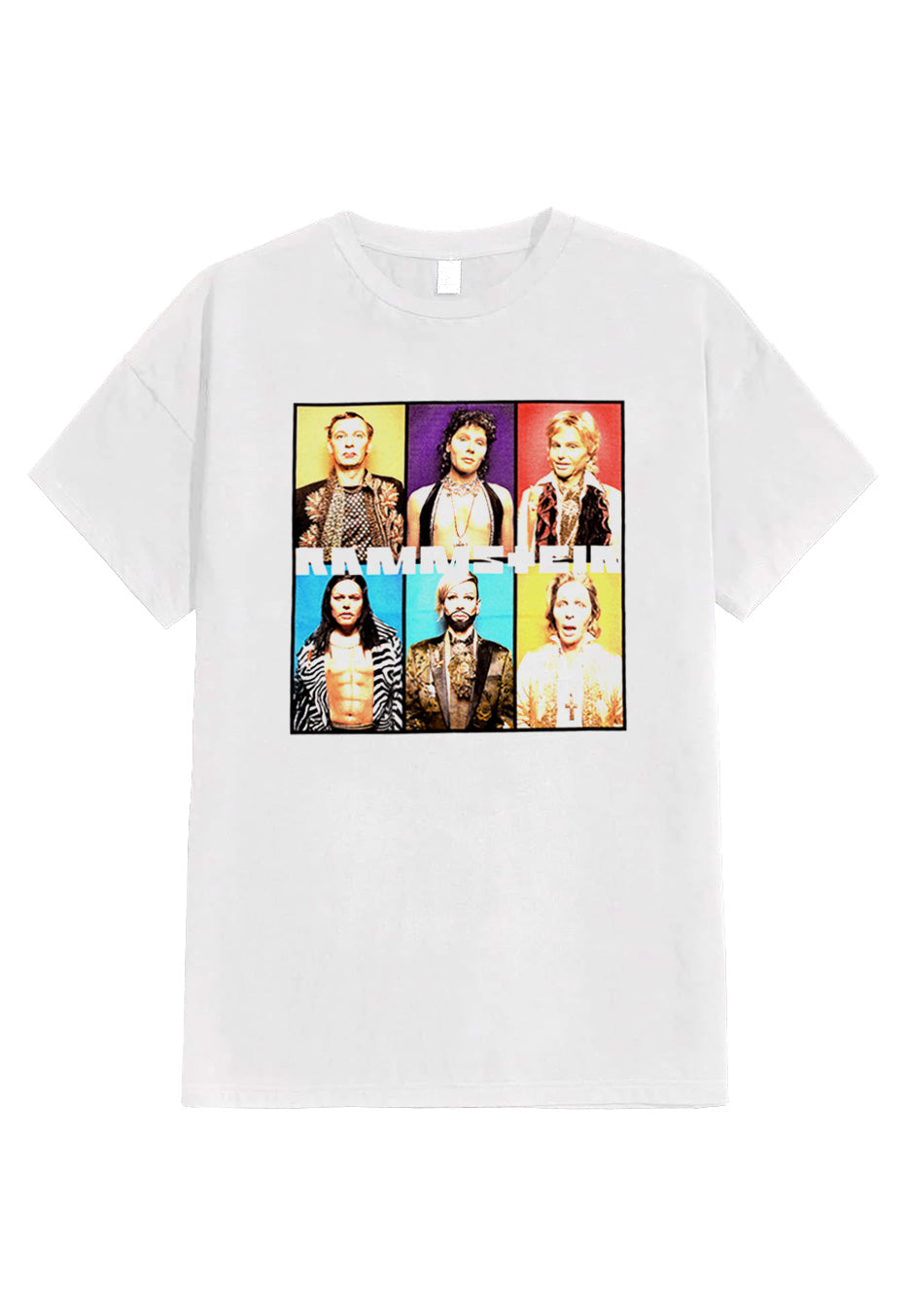 Rammstein Schneid Es Ab T-Shirt bianca manica corta