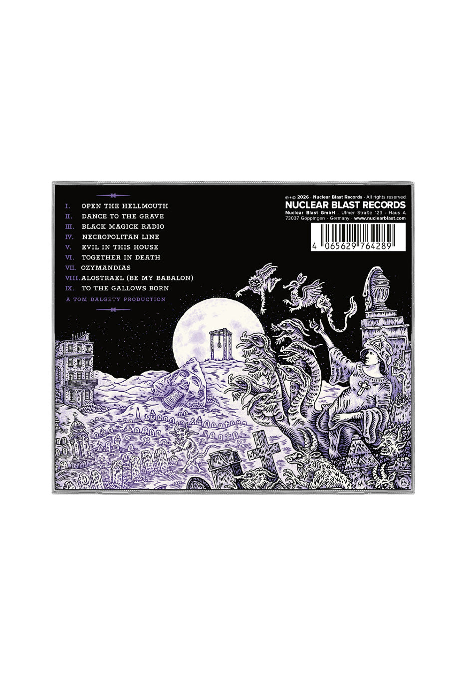 Green Lung Necropolitan CD audio true metal