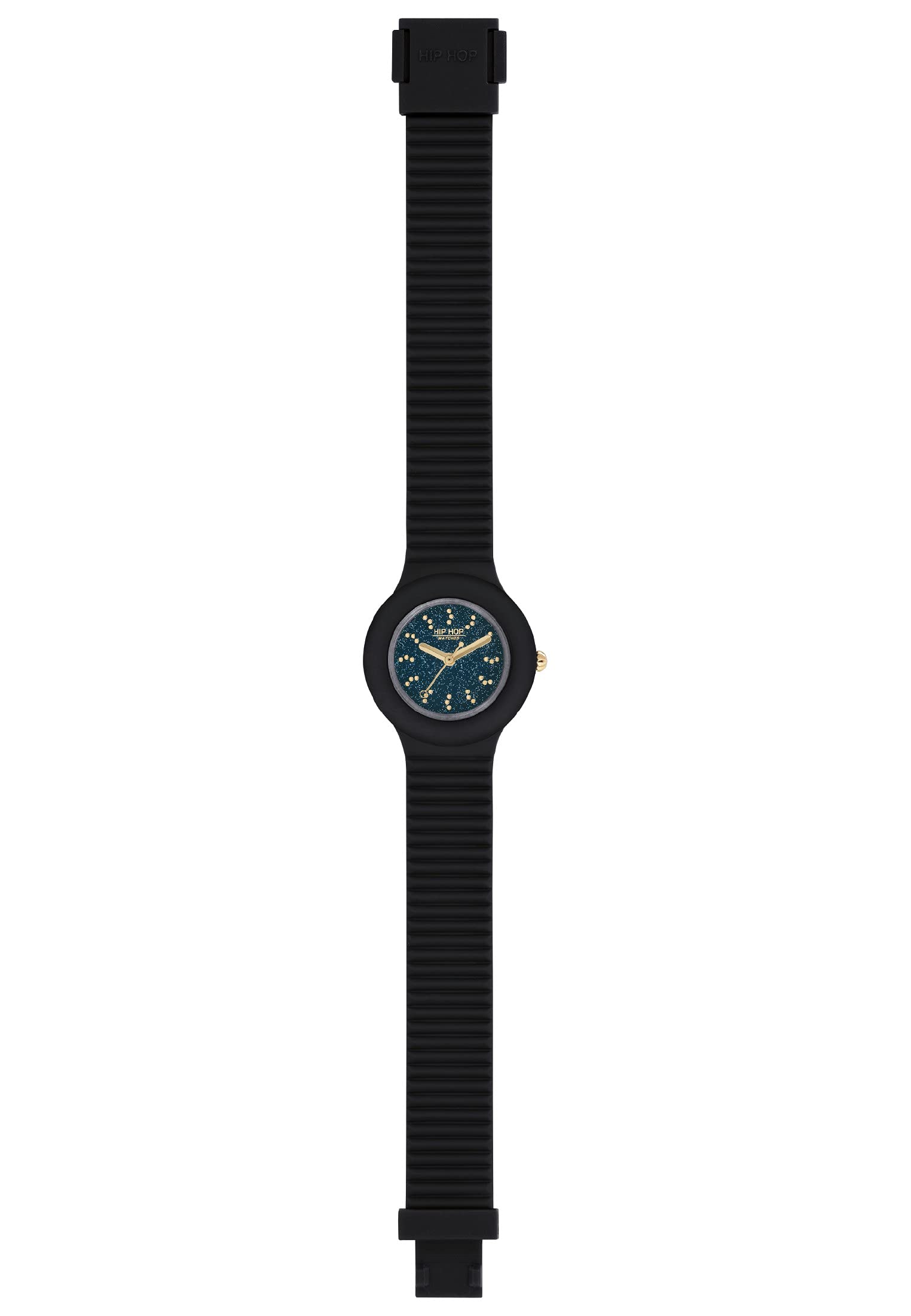Hip Hop Shimmer Crush Fly to the Stars Orologio Donna Nero 32 mm