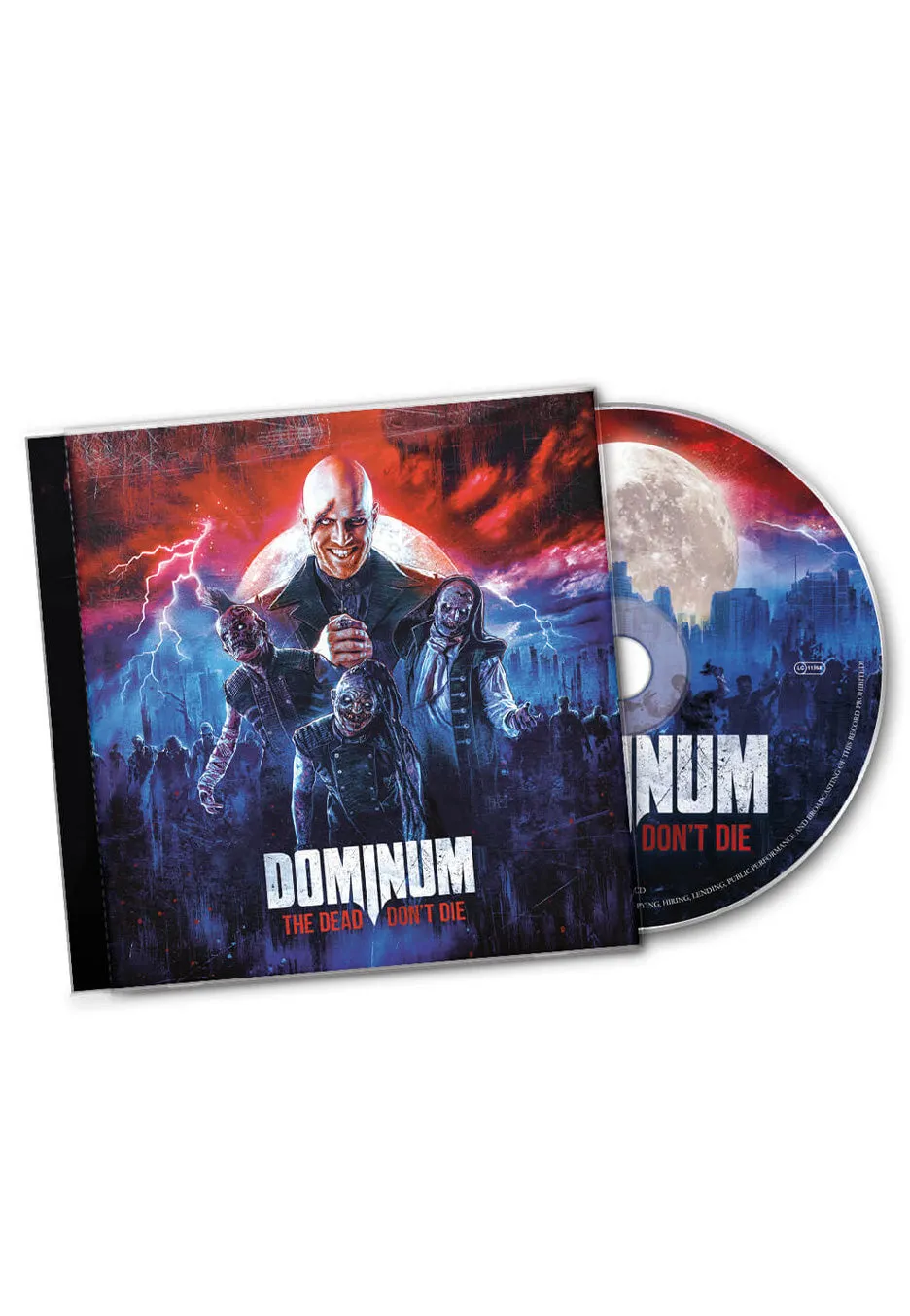 Dominium The Dead Don't Die CD fisico power metal