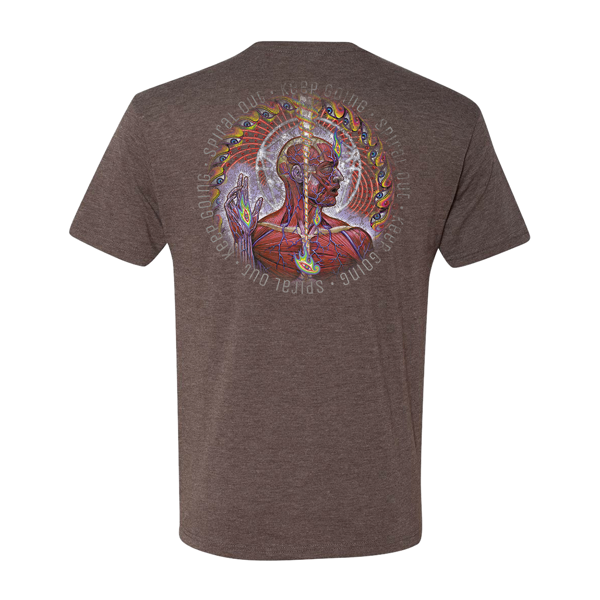Tool Lateralus Spiral Out t-shirt unisex nera vintage taglia L