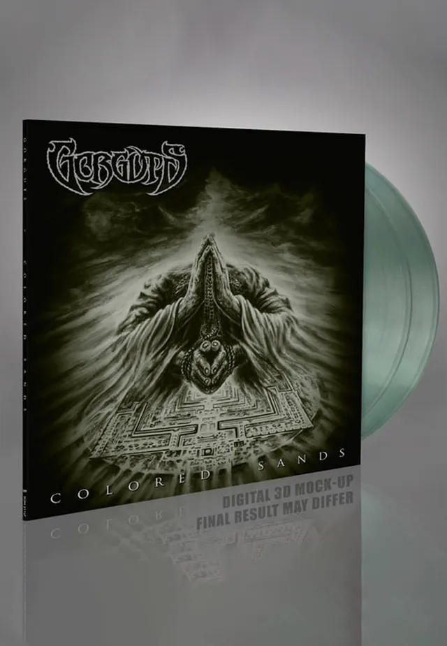 Gorguts Colored Sands 2 Vinile Marmorizzato Death Metal