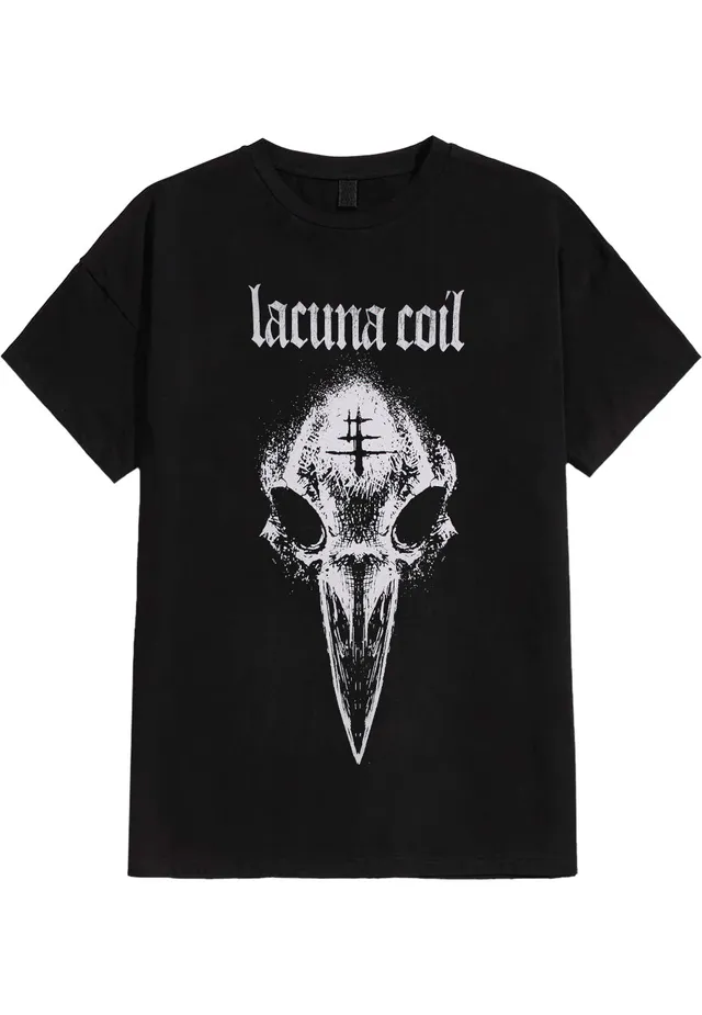 Lacuna Coil Oxygen T-Shirt nera melodic metal