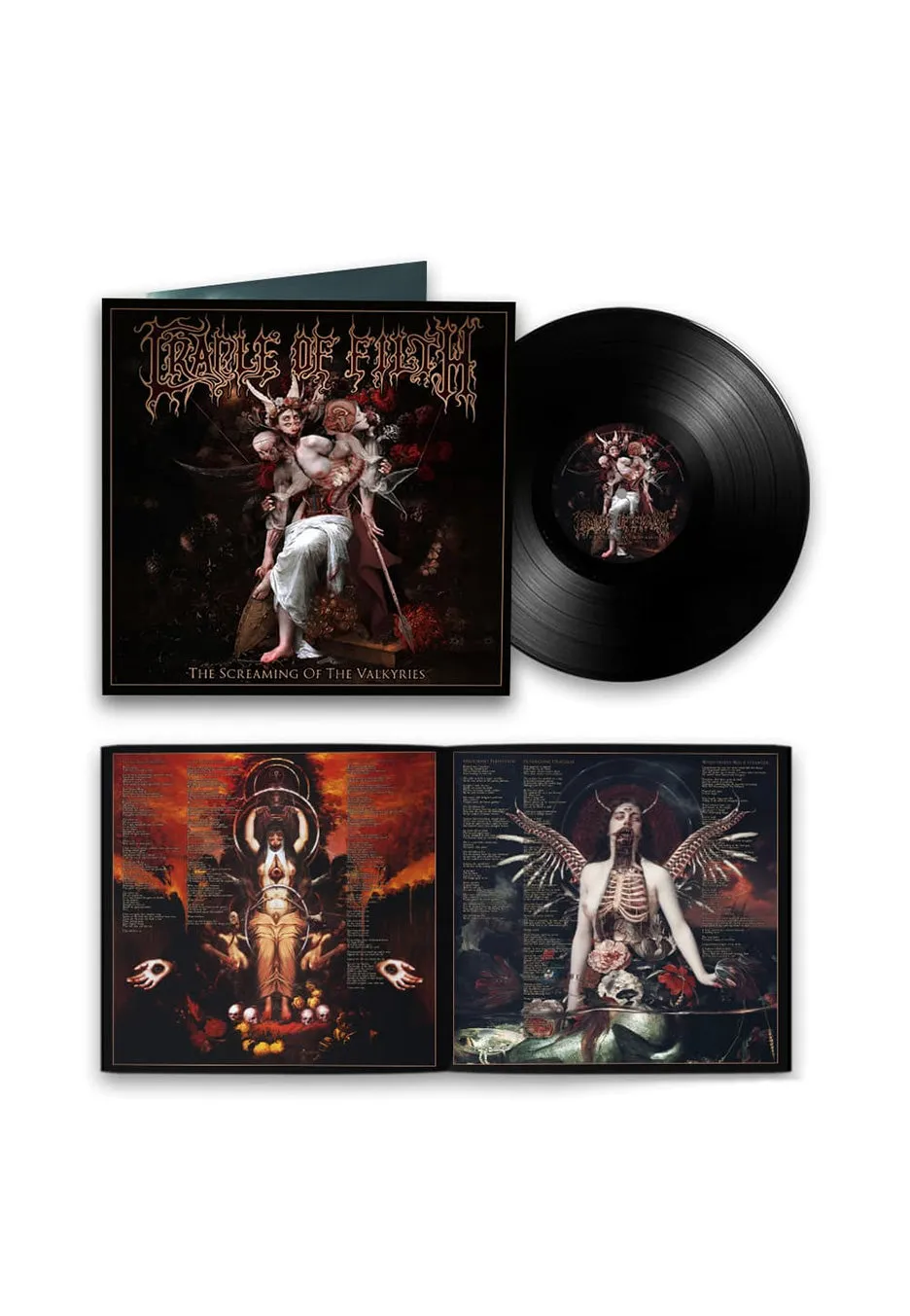 Cradle Of Filth Screaming Of Valkyries Vinile LP