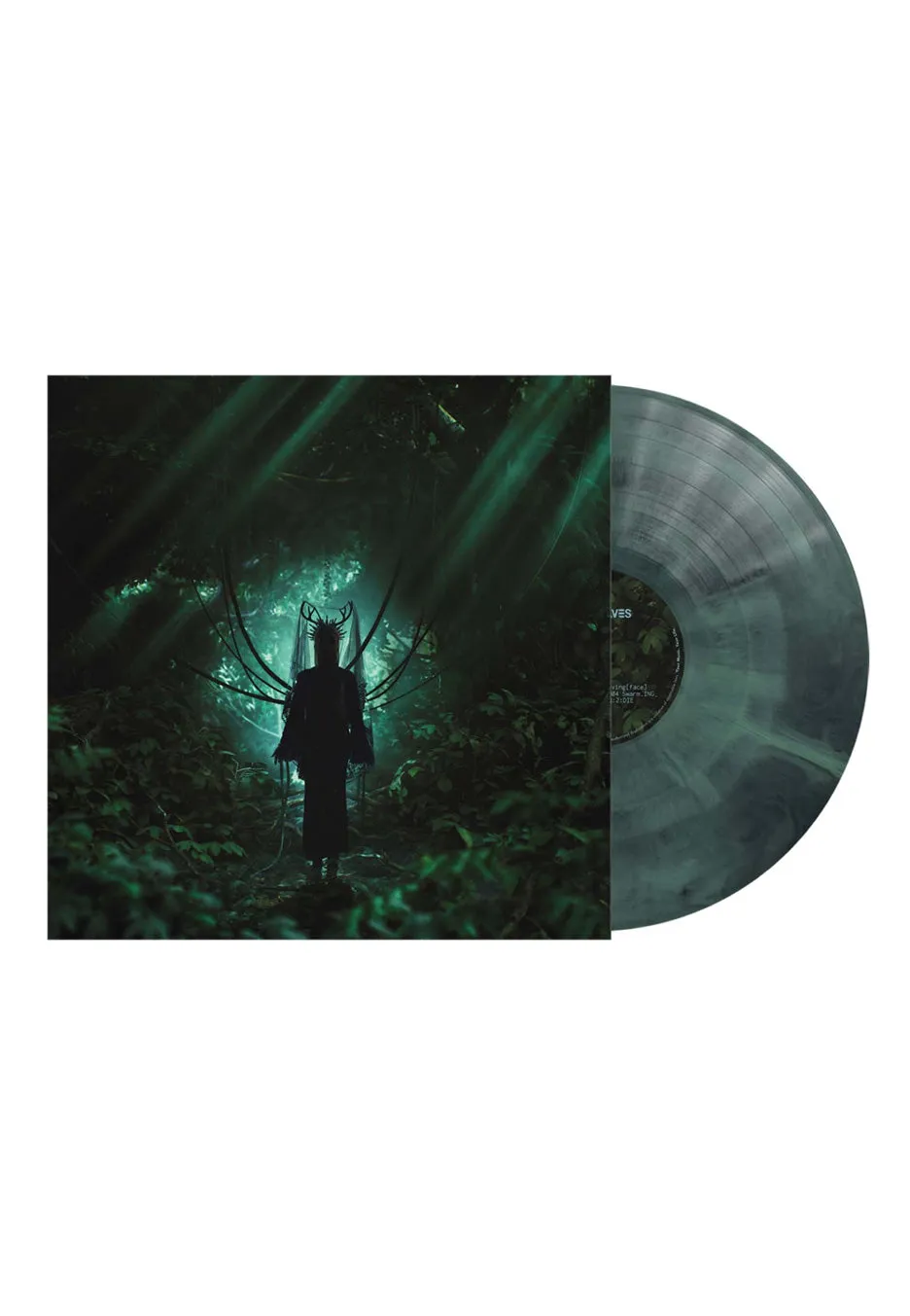 Glasswaves while(True) vinile colorato galaxy verde nero