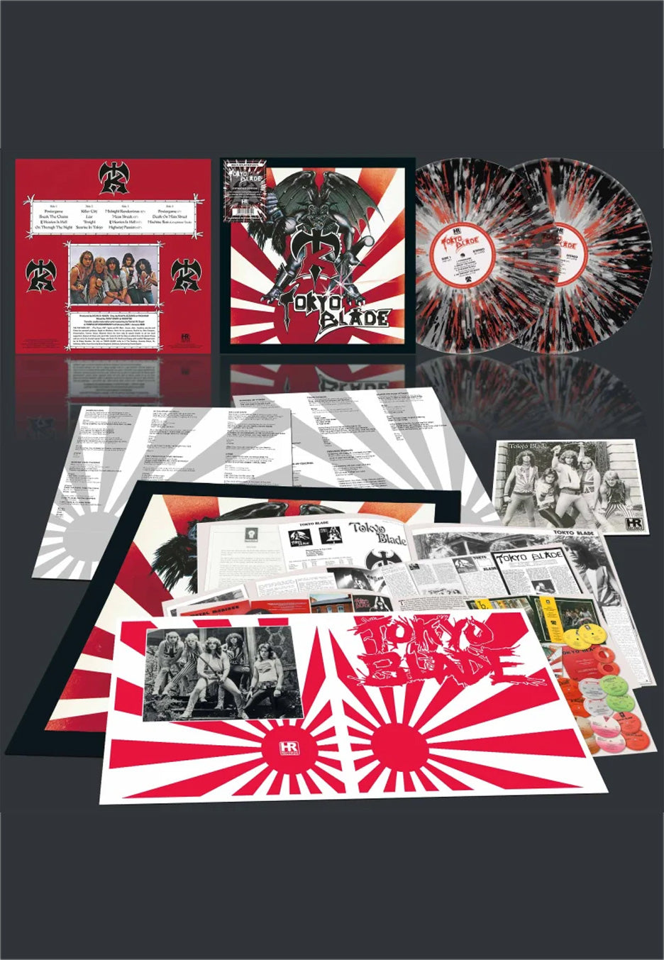 Tokyo Blade Expanded Edition doppio vinile splatter limitato