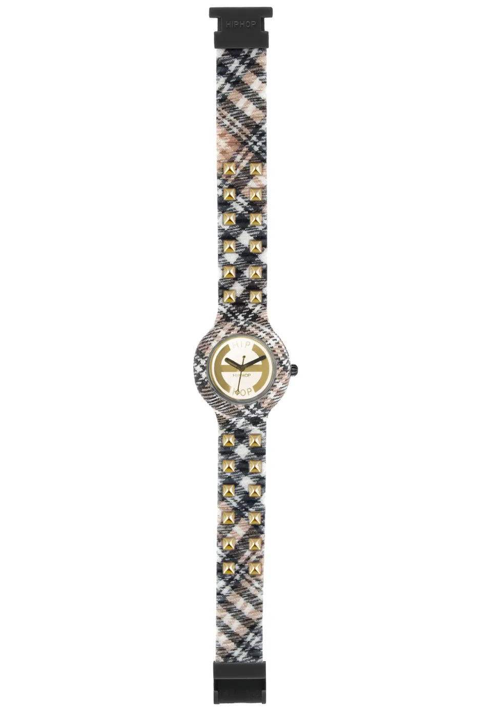 Hip Hop Hero 32 HWU0396 orologio donna beige logo oro