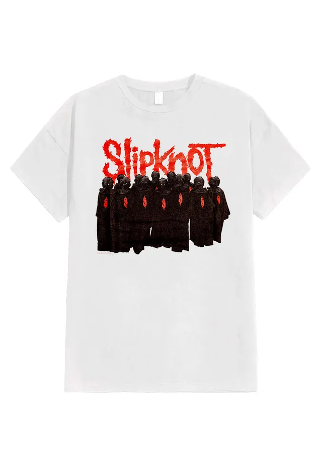 Slipknot WANYK Black Figures White t-shirt