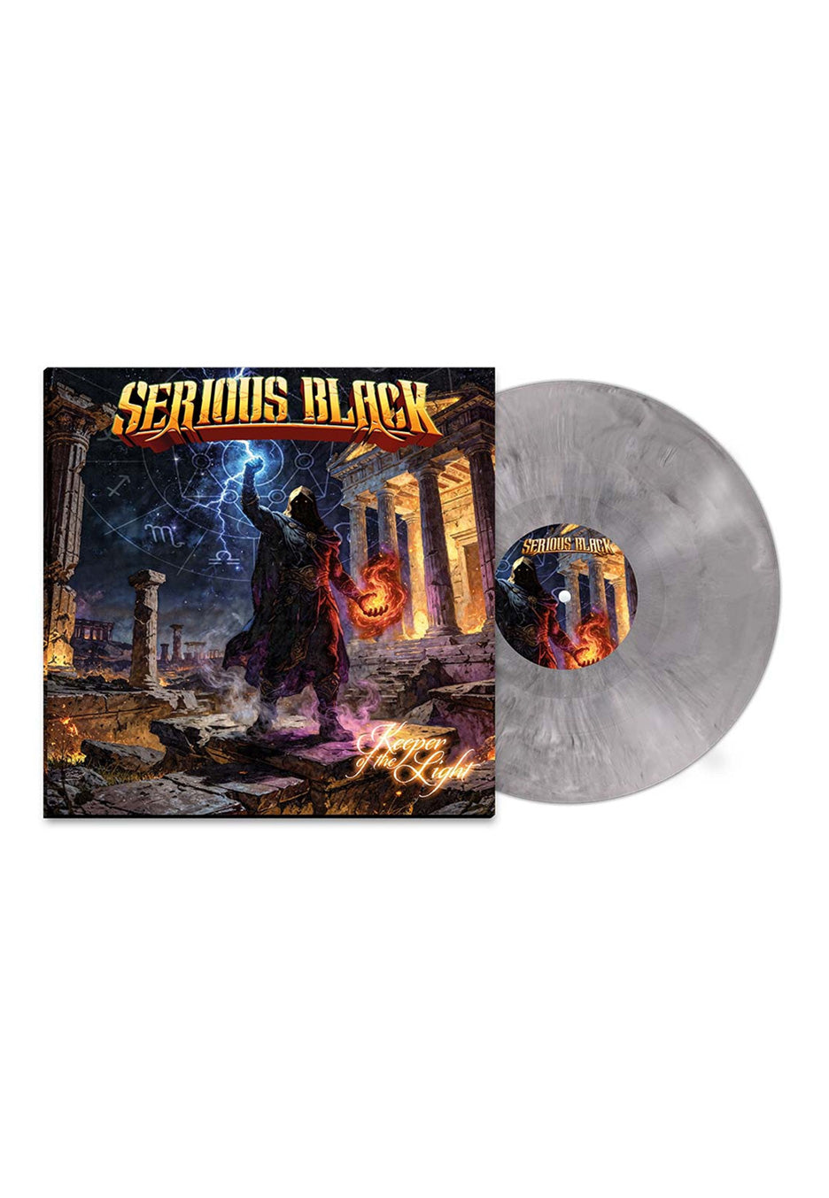Serious Black Keeper Of The Light Vinile LP marmorizzato