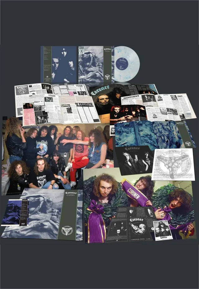 Coroner Punishment For Decadence vinile iceberg thrash