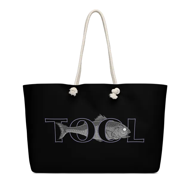 Tool Fish Logo borsa weekend tote poliestere 60,9 cm
