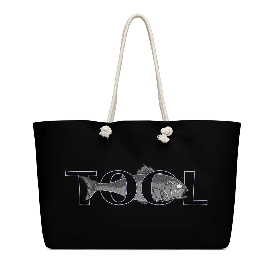 Tool Fish Logo borsa weekend tote poliestere 60,9 cm