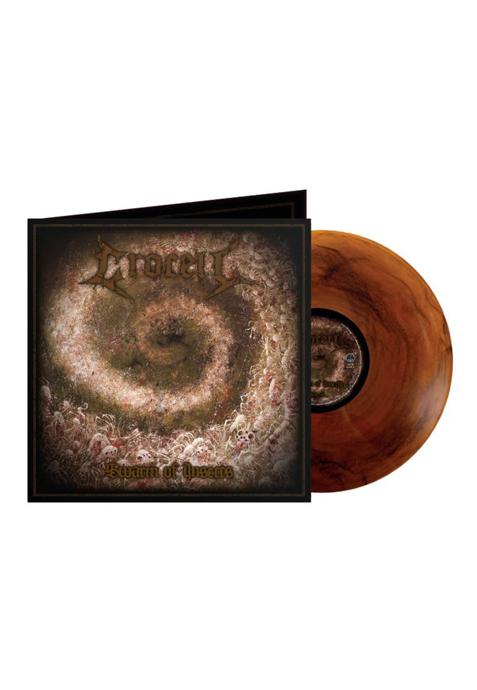 Crocell Swarm Of Insects vinile LP colorato arancione nero limitato