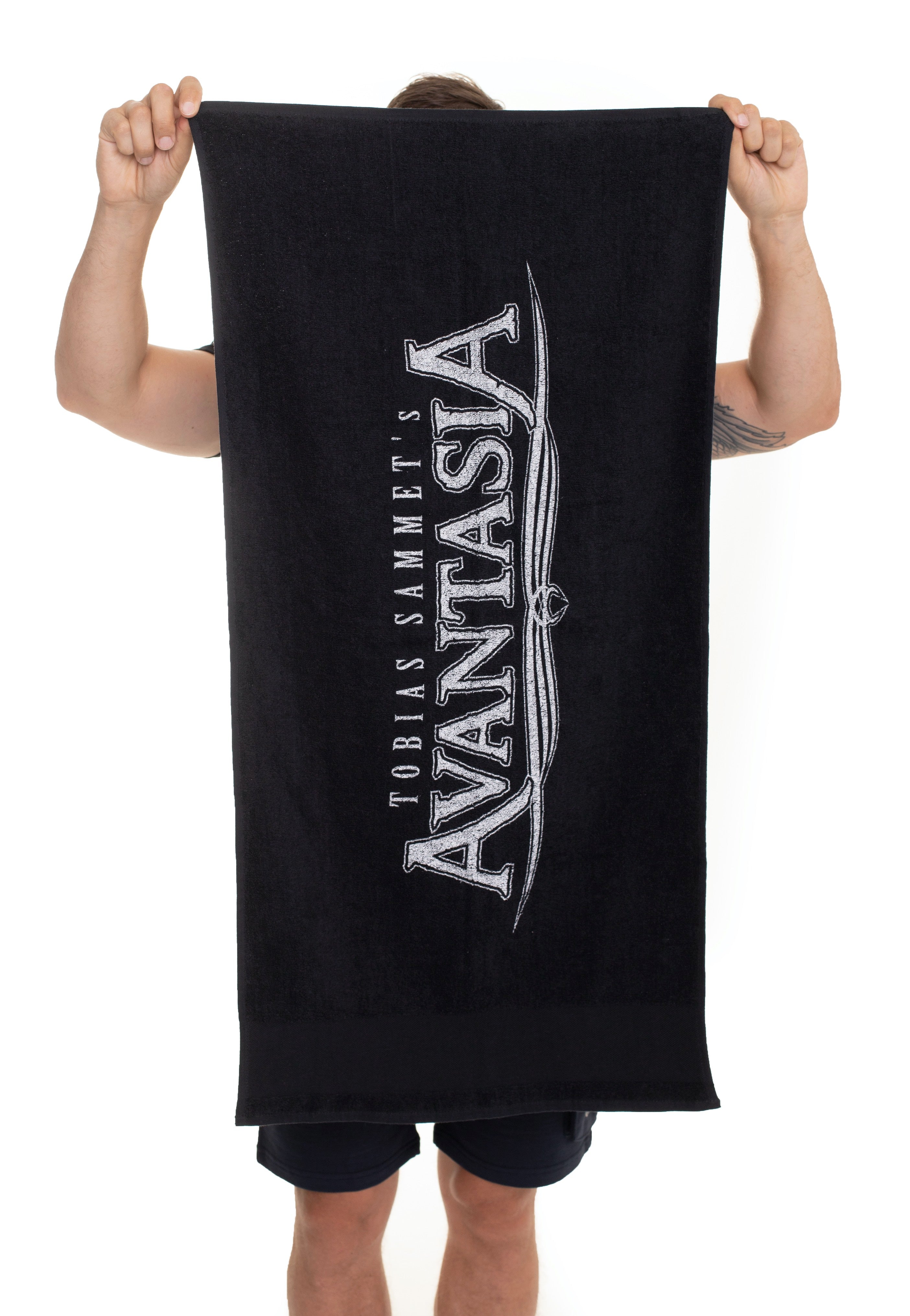 Avantasia Logo Towel Asciugamano Nero Onesize Power Metal
