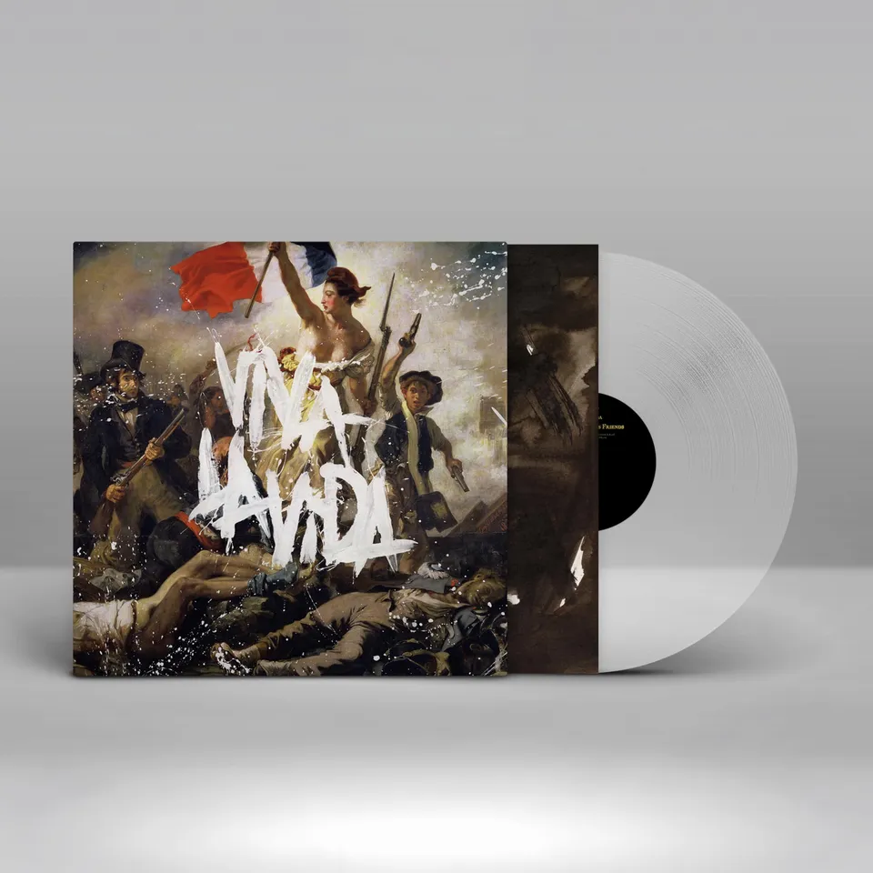 Coldplay Viva la Vida LP vinile trasparente Ecorecord