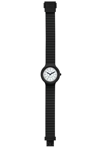 Hip Hop Hero.Dot HWU0636 Orologio Unisex Nero Quadrante Bianco