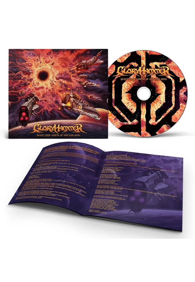 Gloryhammer Space 1993 Wrath of Kor-Virliath CD digipak
