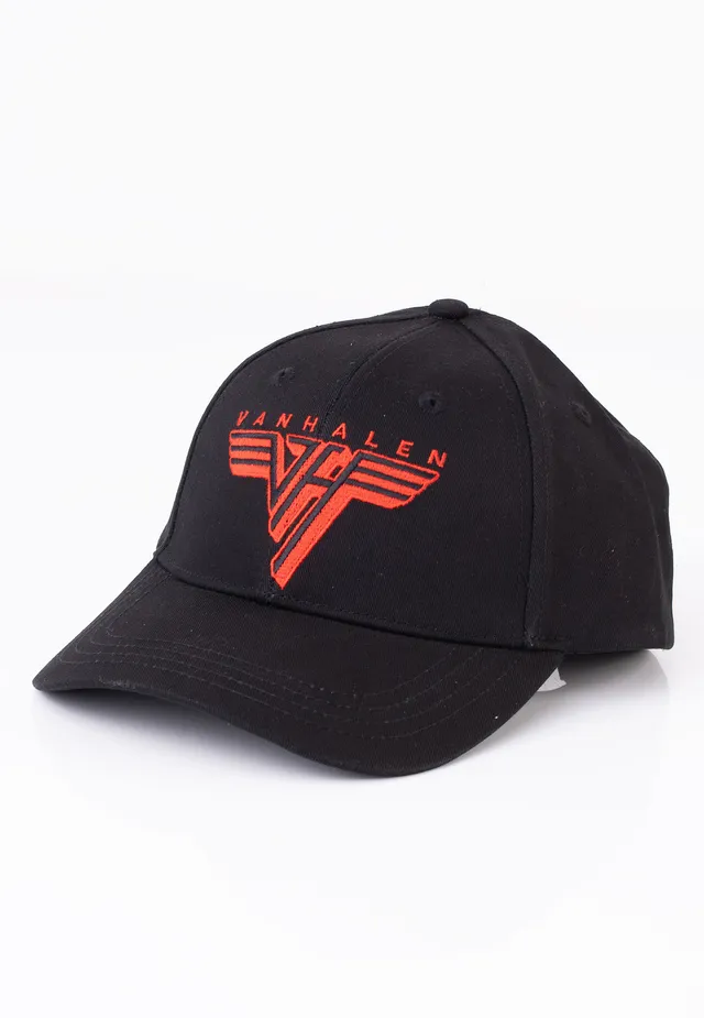 Van Halen Classic Red Logo cappellino snapback nero cotone