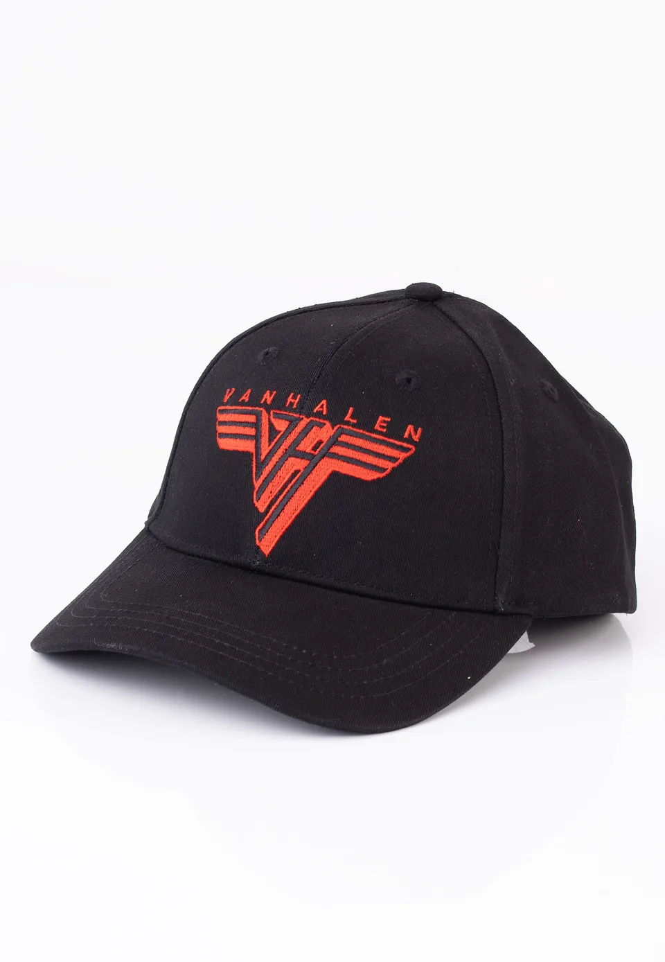 Van Halen Classic Red Logo cappellino snapback nero cotone
